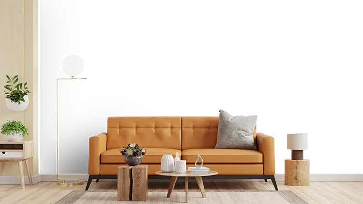 Kleur zien in een woonkamer