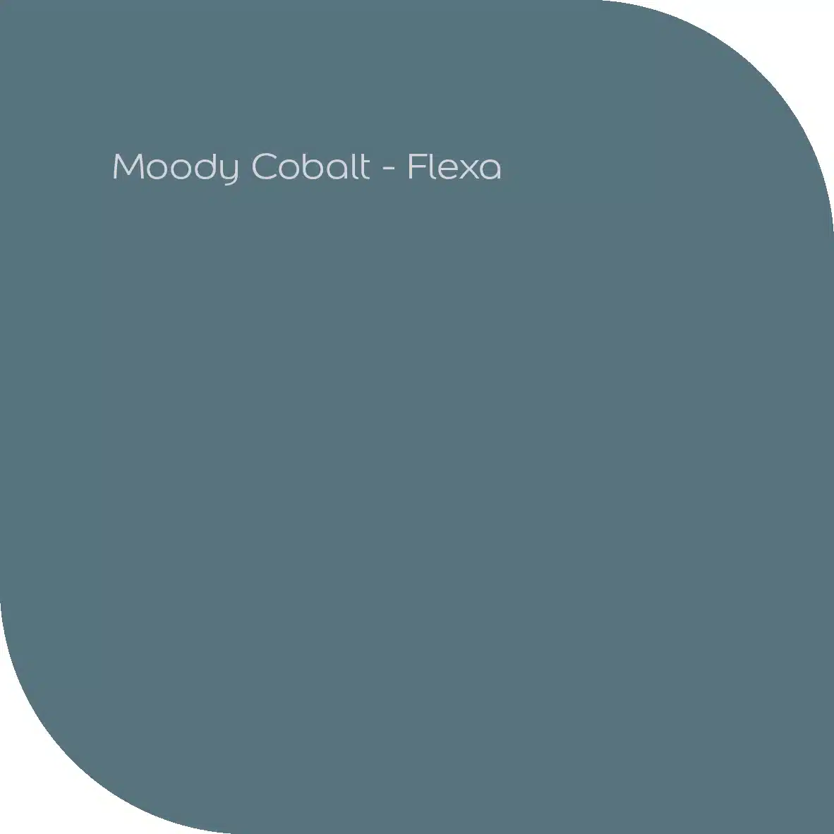 Moody Cobalt van Flexa