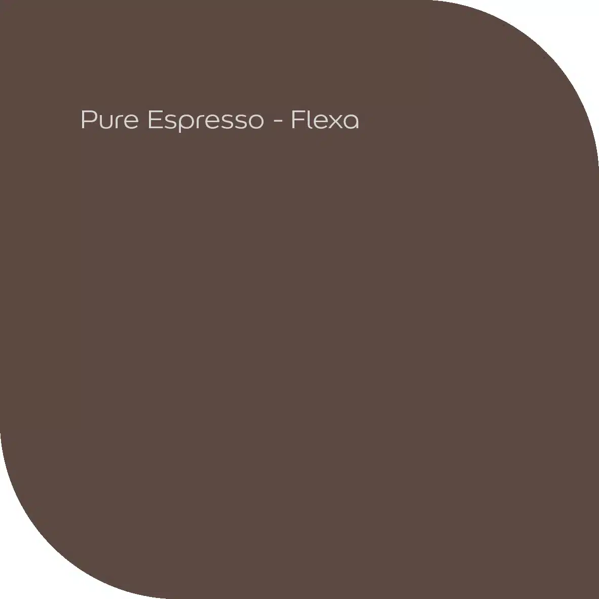 Pure Espresso van Flexa
