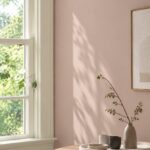 Tafel met muur in Fine Plum