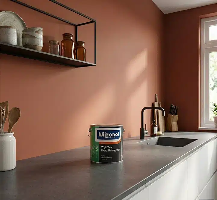 Wijzonol Wijzotex Extra Reinigbaar in de keuken