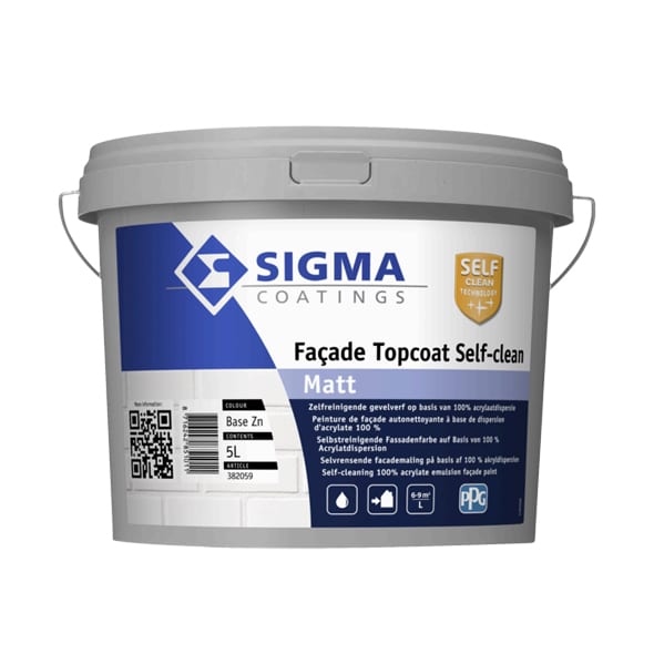 Sigma Facade Topcoat Self Clean Matt 5 liter