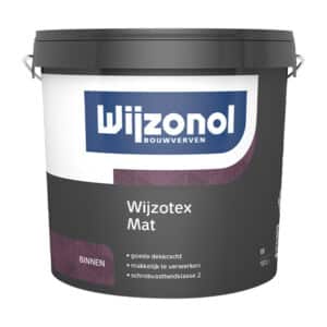 Wijzonol Wijzotex Mat muurverf