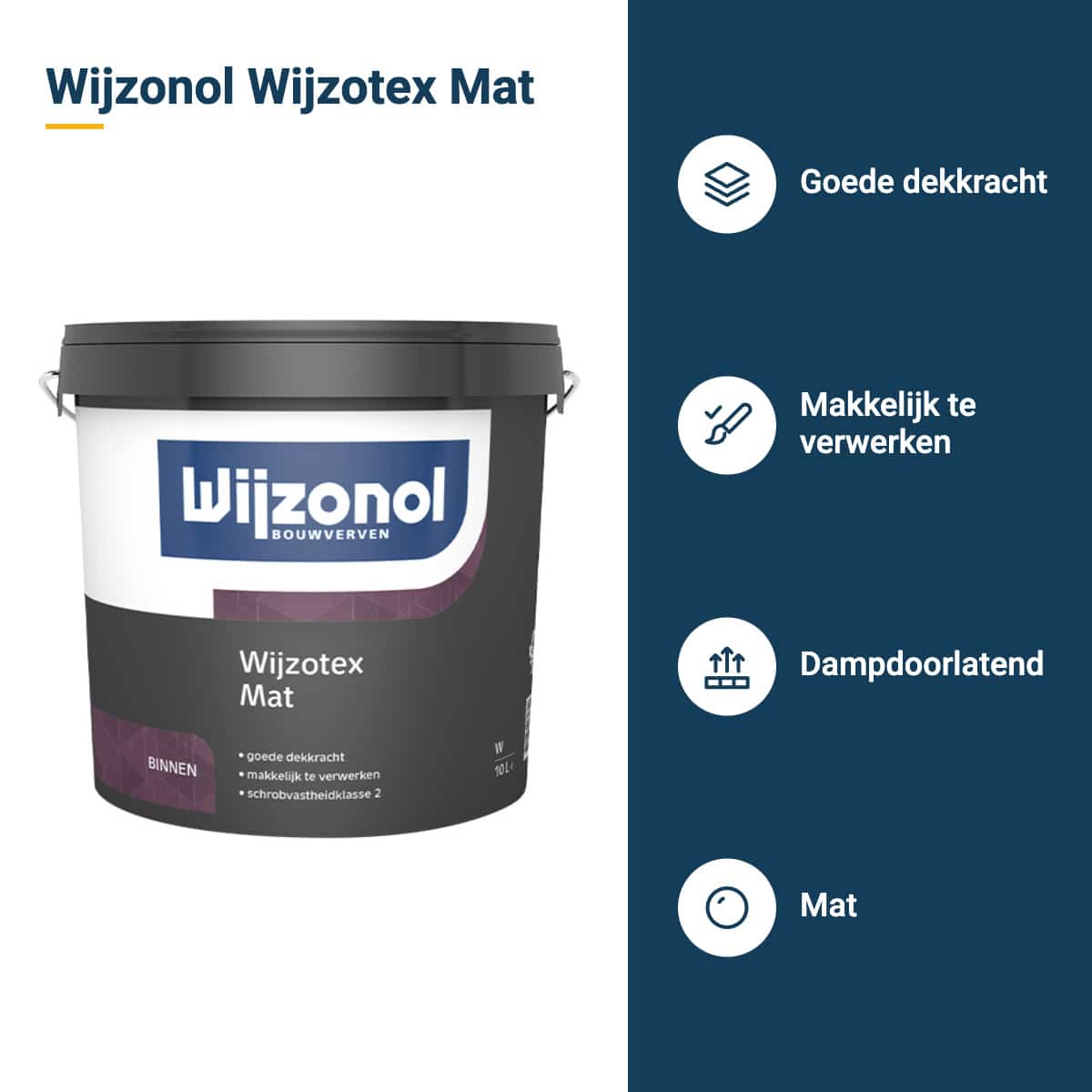 wijzonol wijzotex mat kenmerken
