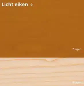 CetaBever licht eiken kleur