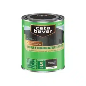 Cetabever Schuur & Tuinhuis Natuurlijk Effect antraciet 750 ml