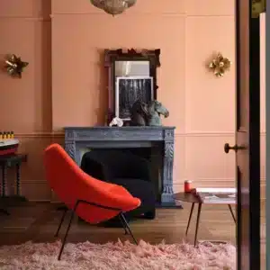 kleur Naperon voorbeeld op de muur
