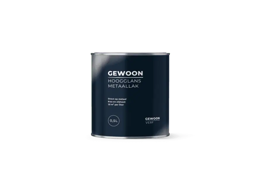 Gewoon Verf Hoogglans Metaallak