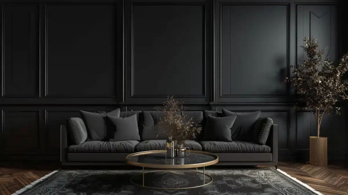 Zwarte muur | Verfplaza