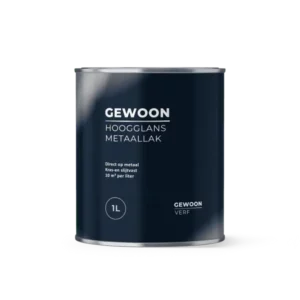 Gewoon Verf Hoogglans Metaallak