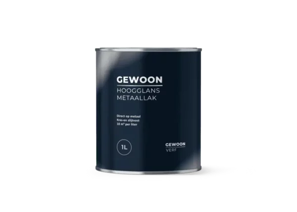 Gewoon Verf Hoogglans Metaallak