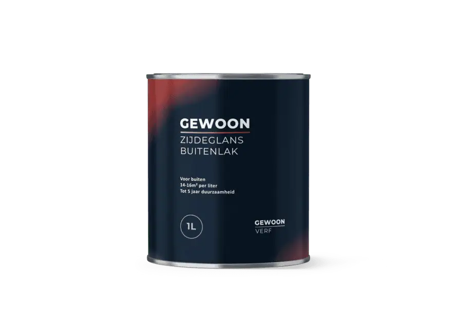 Gewoon Verf Zijdeglans Buitenlak
