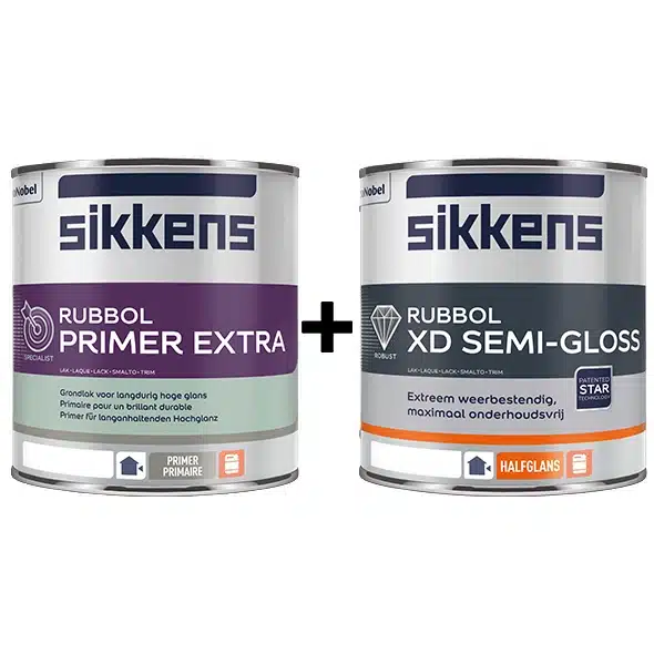 Sikkens Rubbol XD Semi Gloss Combi Deal 1 liter