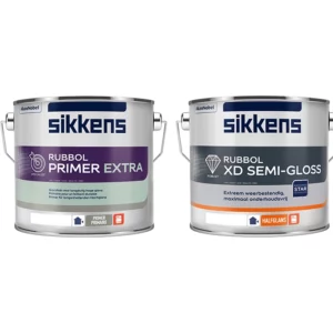 Sikkens Rubbol XD Semi Gloss Combi Deal 2,5 liter