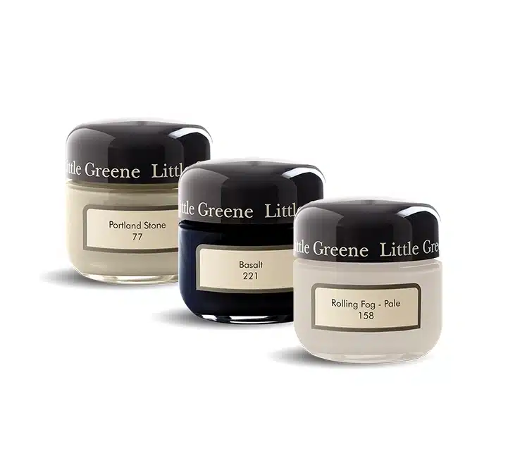 Little Greene Sample potjes voorbeeld