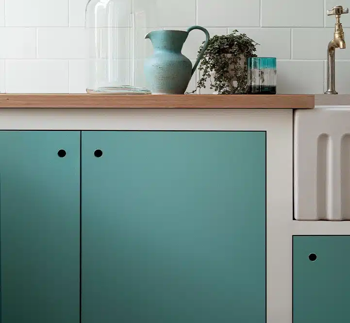 Architects’ Satin verf op de keuken