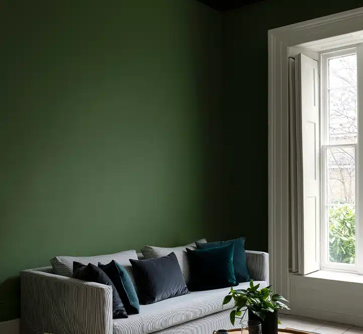 Pure Flat Emulsion muurverf op de muur