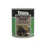 Tenco Houtcoat Zwart Waterbasis Mat 1 liter
