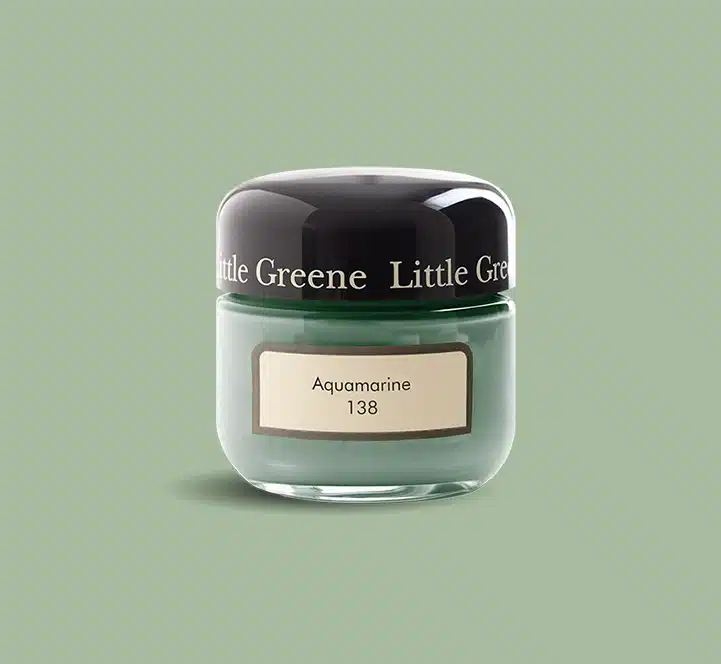 Aquamarine Little Greene kleurtester