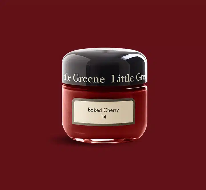 Baked Cherry Little Greene kleurtester