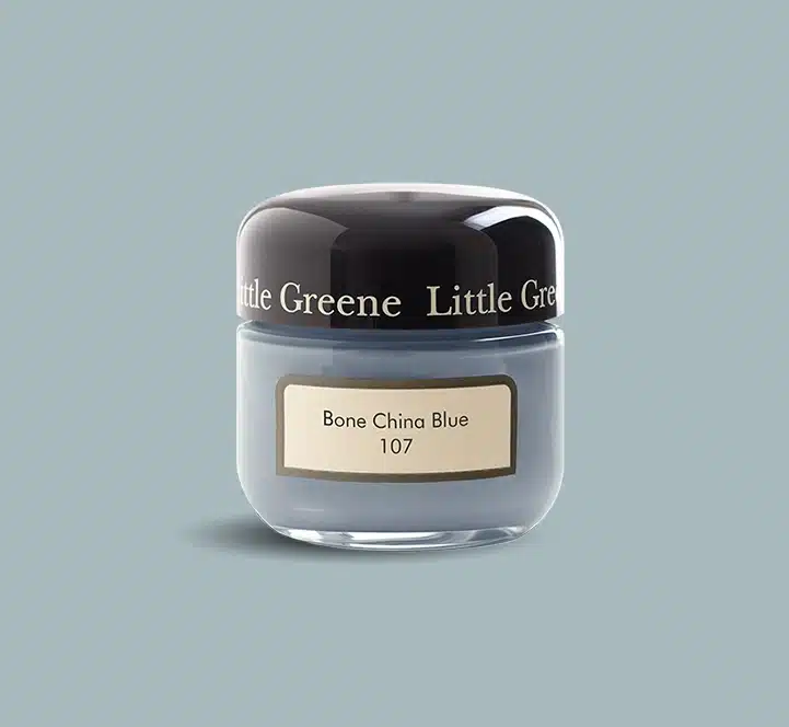 Bone China Blue Little Greene kleurtester