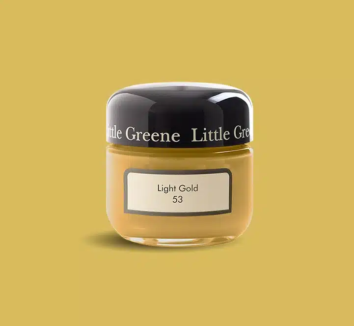 Light Gold Little Greene kleurtester