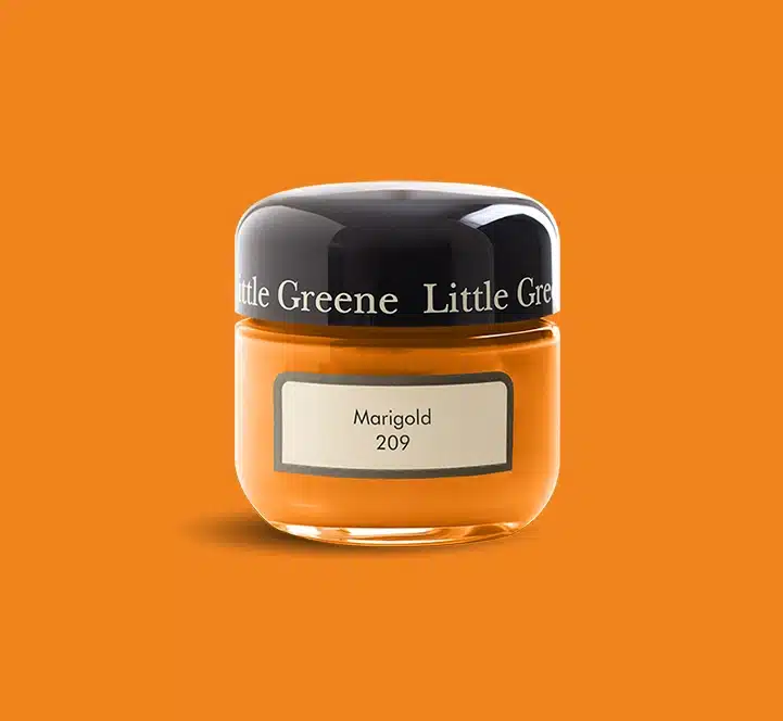 Marigold Little Greene kleurtester
