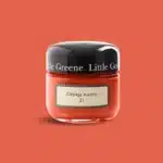 Orange Aurora Little Greene kleurtester