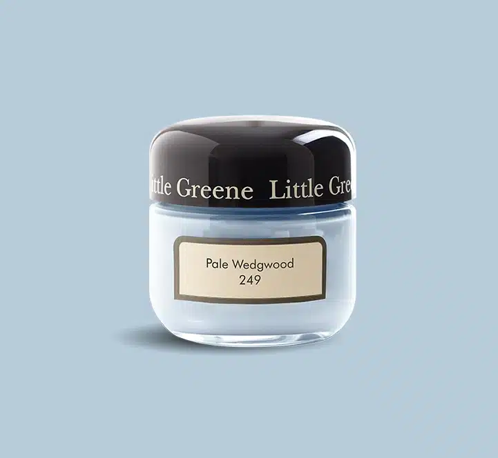 Pale Wedgwood Little Greene kleurtester