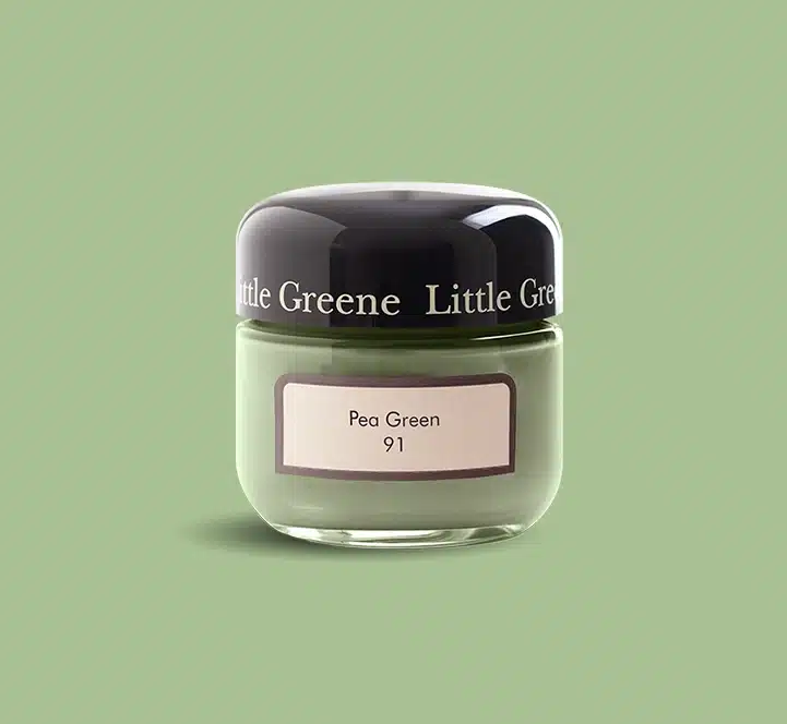 Pea Green Little Greene kleurtester