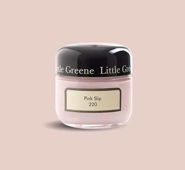 Pink Slip Little Greene kleurtester