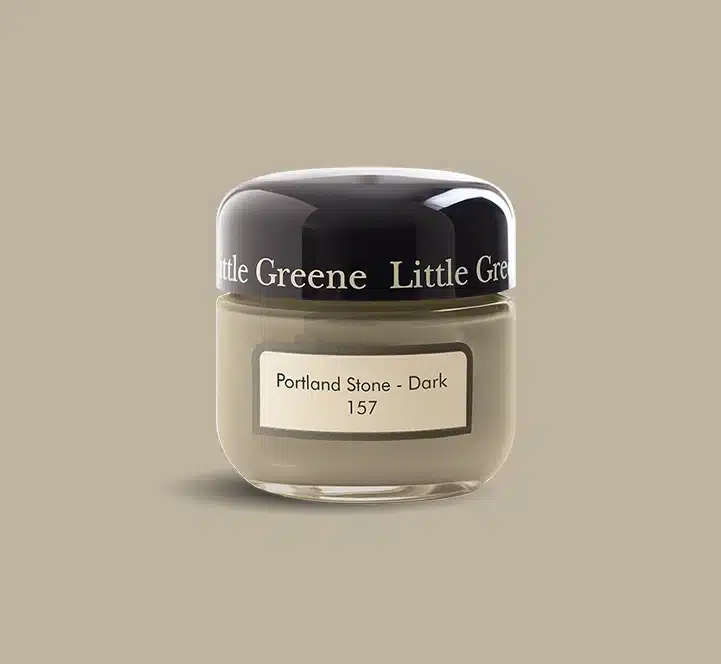 Portland Stone Dark Little Greene kleurtester