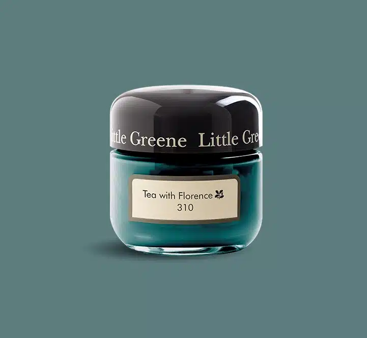 Tea with Florence Little Greene kleurtester