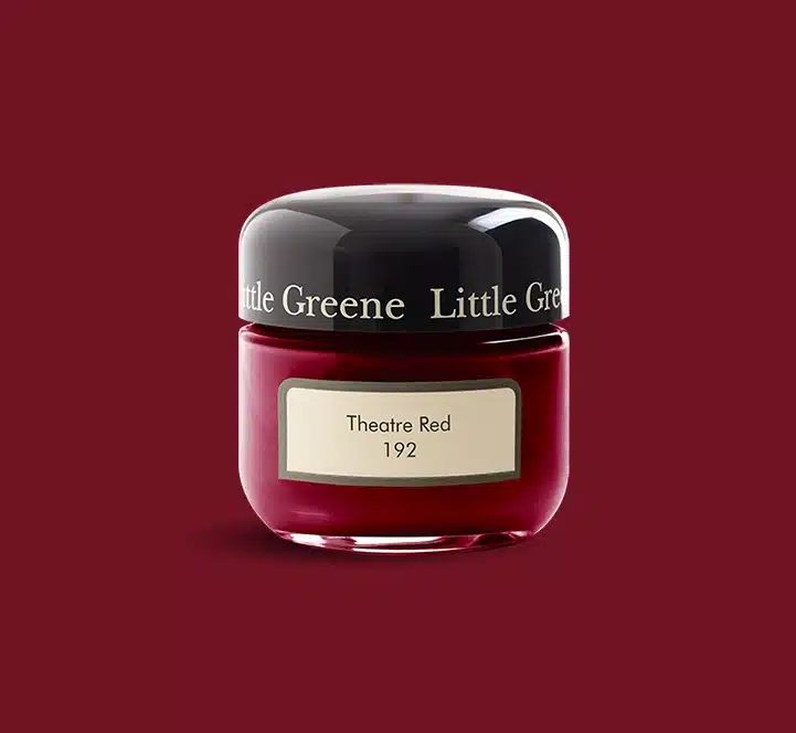 Theatre Red Little Greene kleurtester