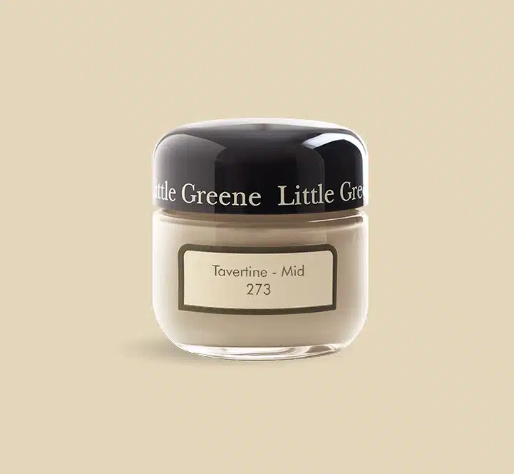 Travertine Mid Little Greene kleurtester