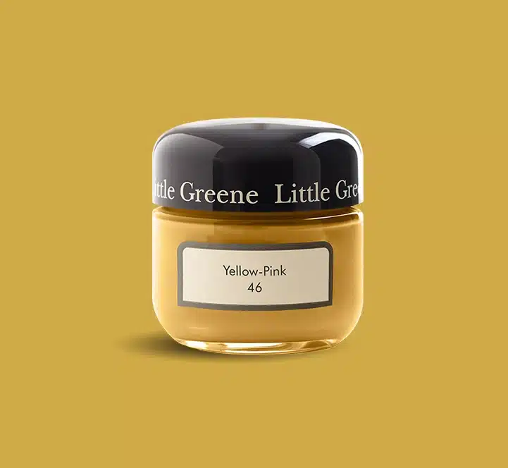 Yellow Pink Little Greene kleurtester