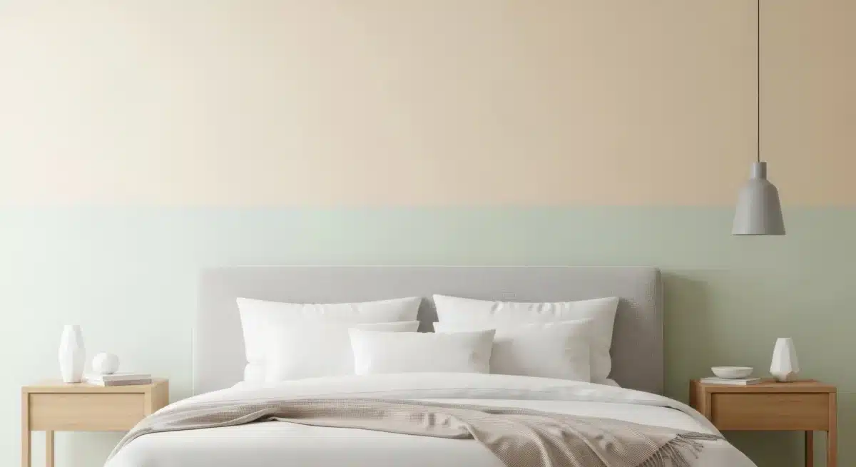Slaapkamer in twee kleuren | Verfplaza