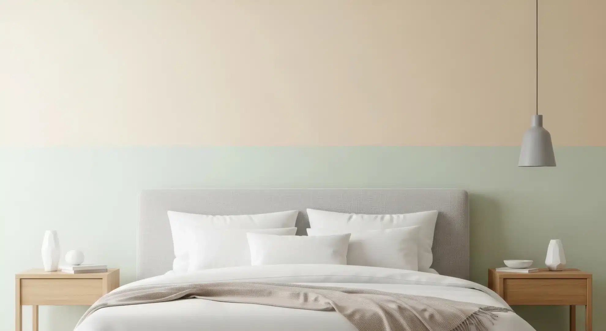 Slaapkamer in twee kleuren | Verfplaza