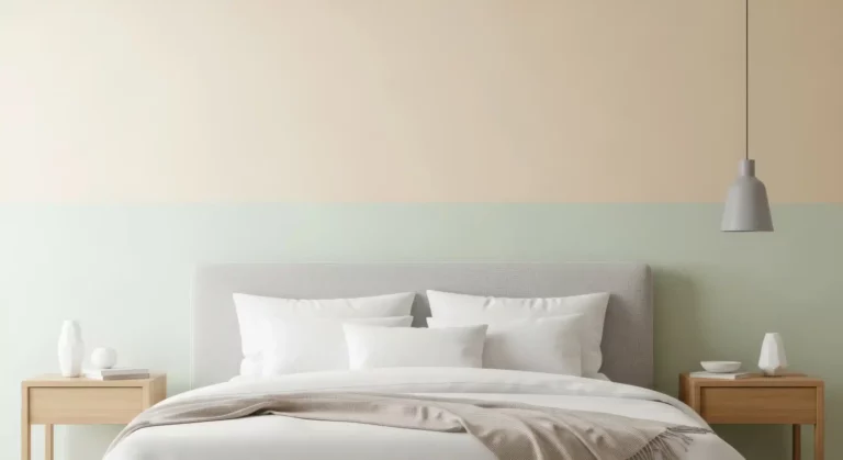 Slaapkamer in twee kleuren | Verfplaza