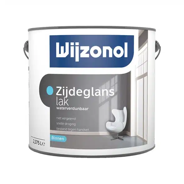 Wijzonol Zijdeglanslak Waterverdunbaar 2,5 liter