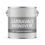 Carnavalsgrondverf terpentinebasis 2,5 liter
