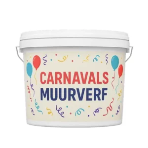 Carnavalsmuurverf 10 liter