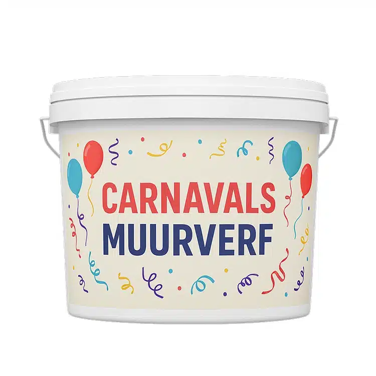 Carnavalsmuurverf 2,5 liter