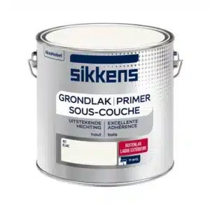 Sikkens Grondlak Buiten 2,5 liter wit