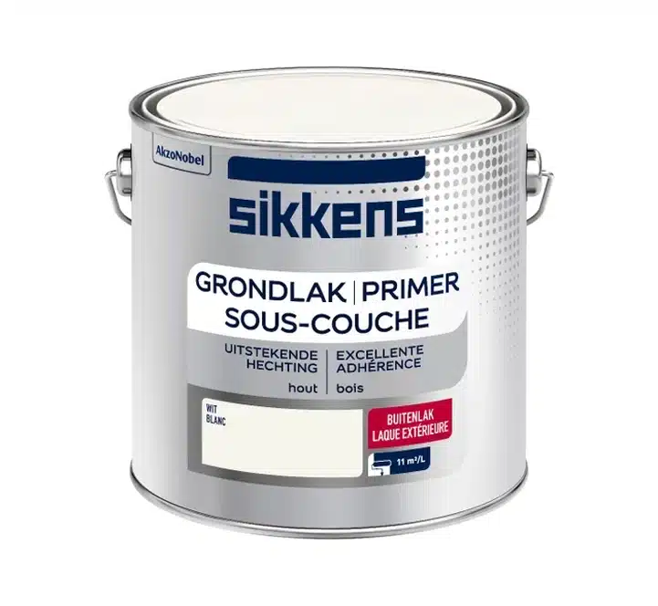 Sikkens Grondlak Buiten 2,5 liter wit