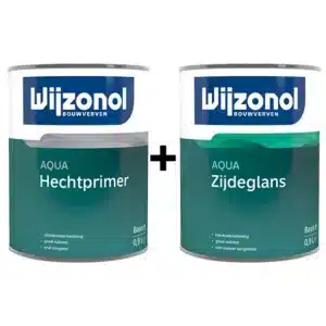 Wijzonol Aqua Zijdeglans combideal 1 liter donkere kleuren