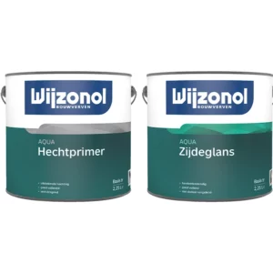 Wijzonol Aqua zijdeglans 2,5 liter donkere kleur