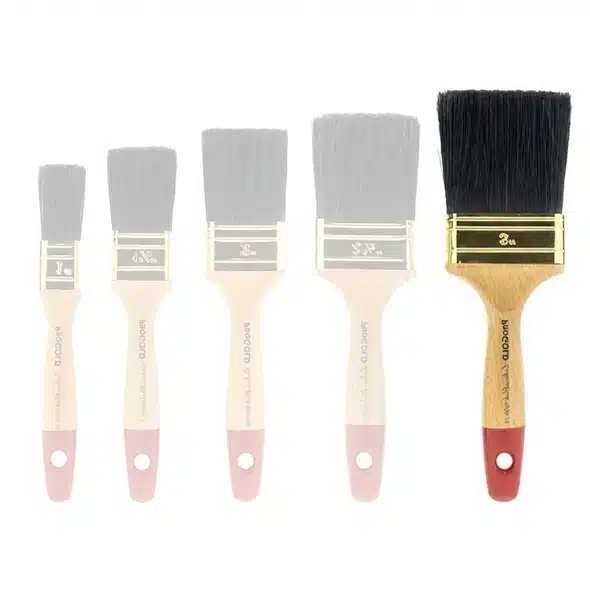 ProGold Platte Kwast Exclusive Black 7050 3 inch