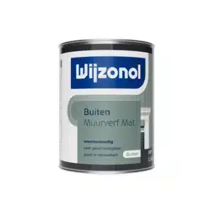 Wijzonol Muurverf voor Buiten Mat 1 liter