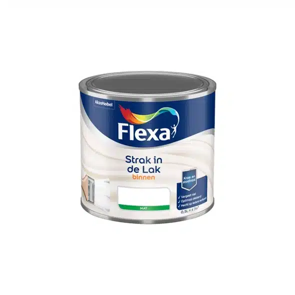 Flexa Strak in de Lak binnenlak mat 500 ml